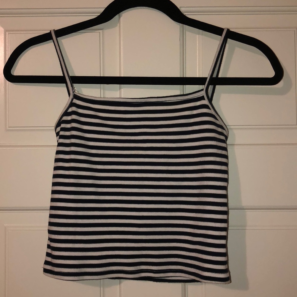 Brandy Melville Stripped Crop Top